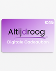 Digitale Cadeaubon - Altijdroog