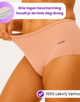 Lekvrije Katoenen Franse Slip