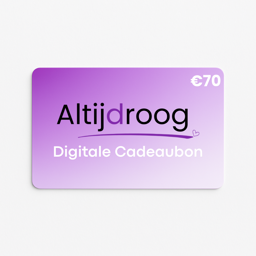 Digitale Cadeaubon - Altijdroog